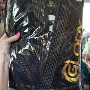 Glory Black and Gold Martial Arts Gi